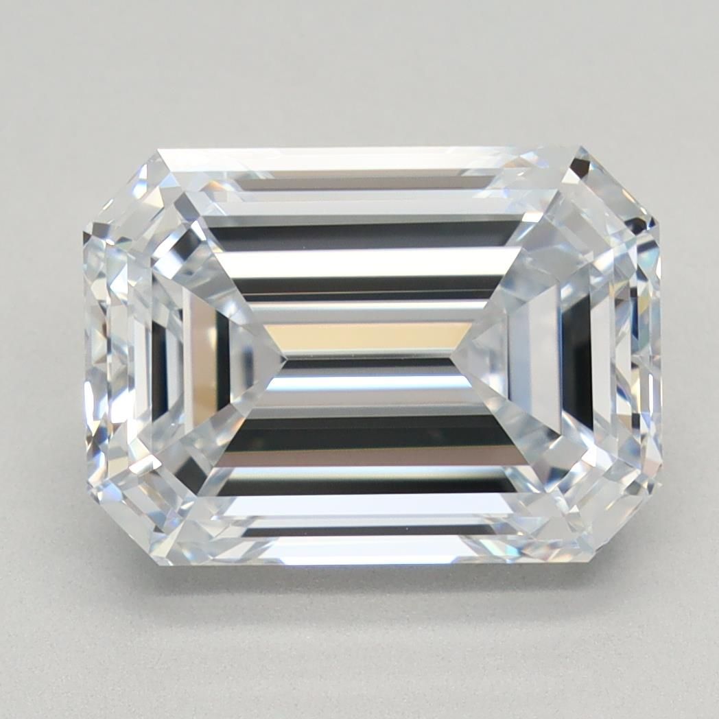 3.69 ct. emerald Lab Grown Diamond front image