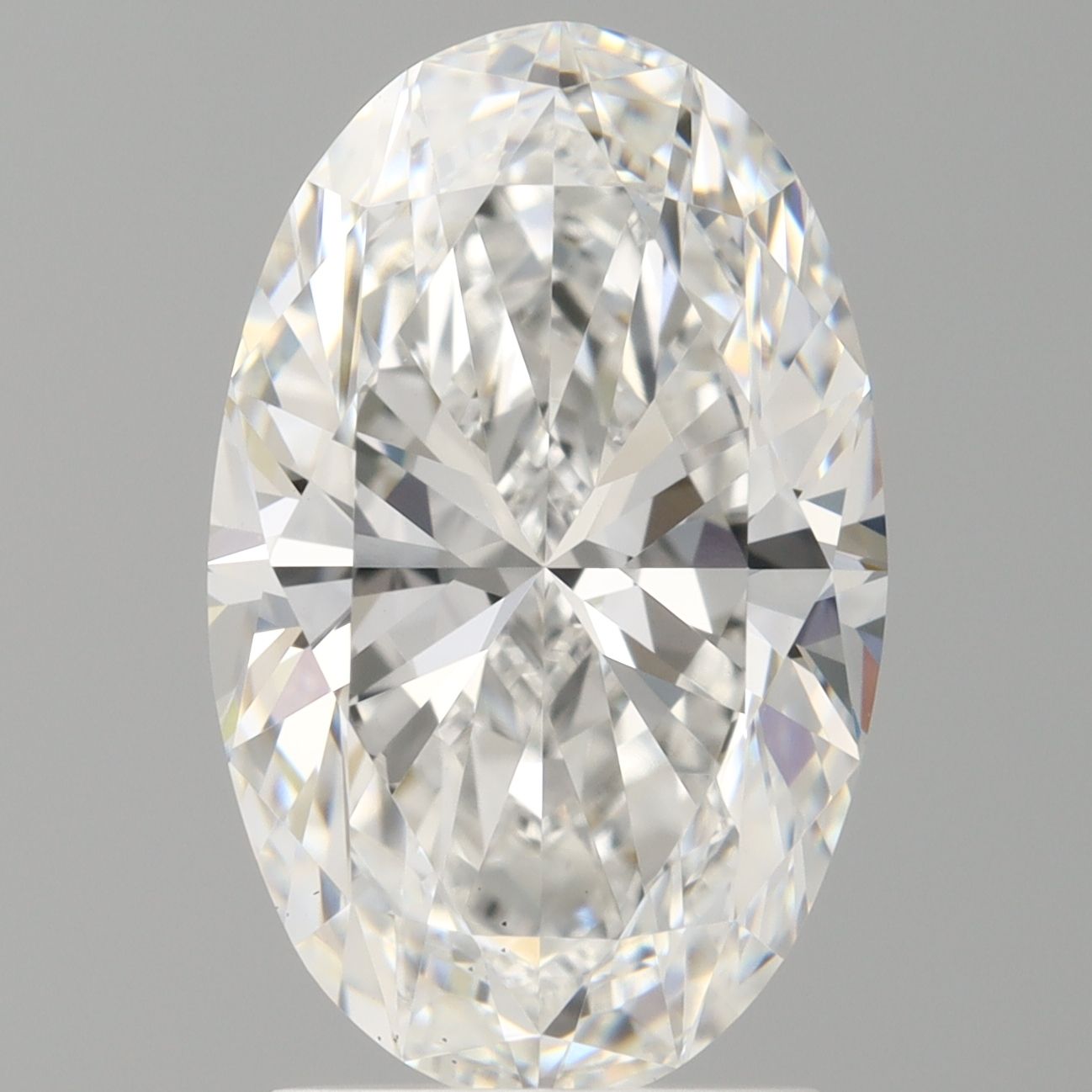 2.58 ct. oval Lab Grown Diamond front image