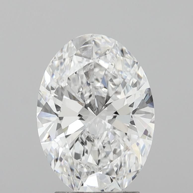 3.08 ct. oval Lab Grown Diamond front image