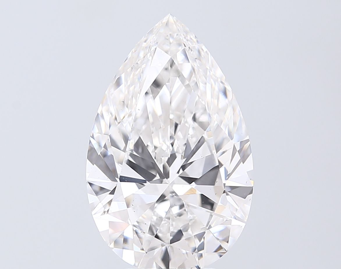 6.18 ct. pear Lab Grown Diamond front image