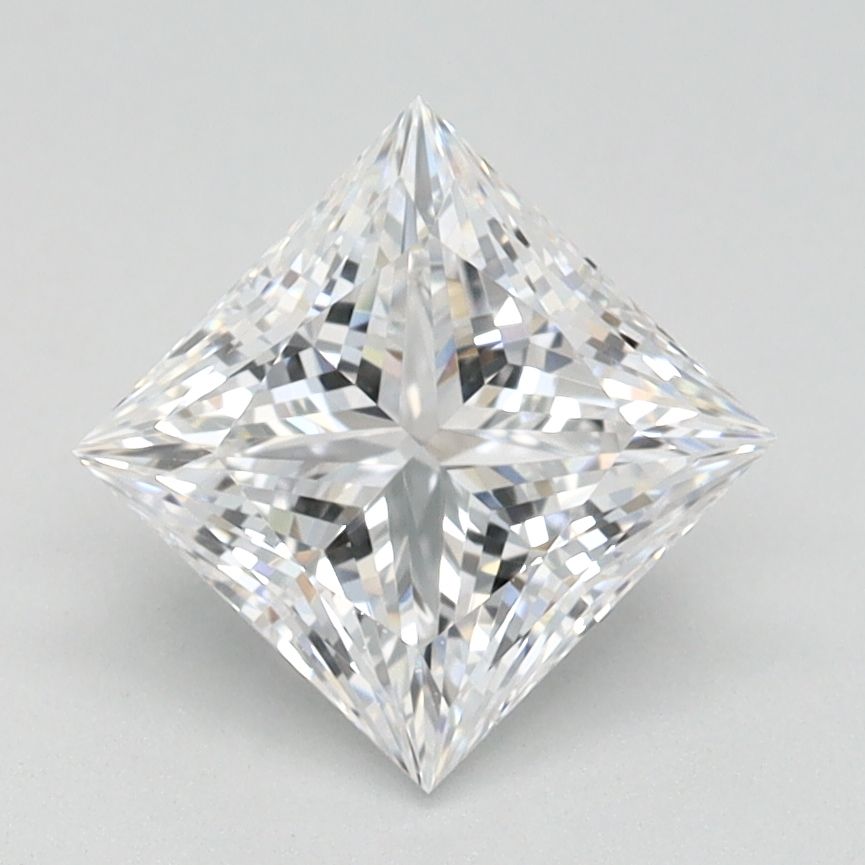 1.24 ct. princess Lab Grown Diamond front image