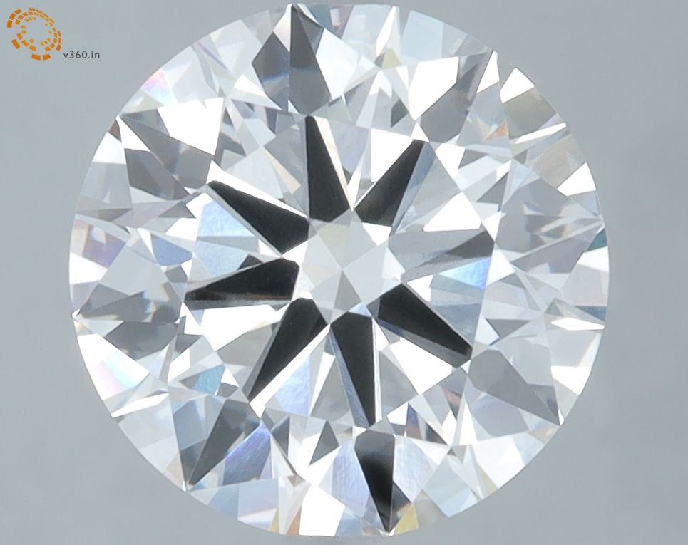 4.10 ct. round Lab Grown Diamond front image