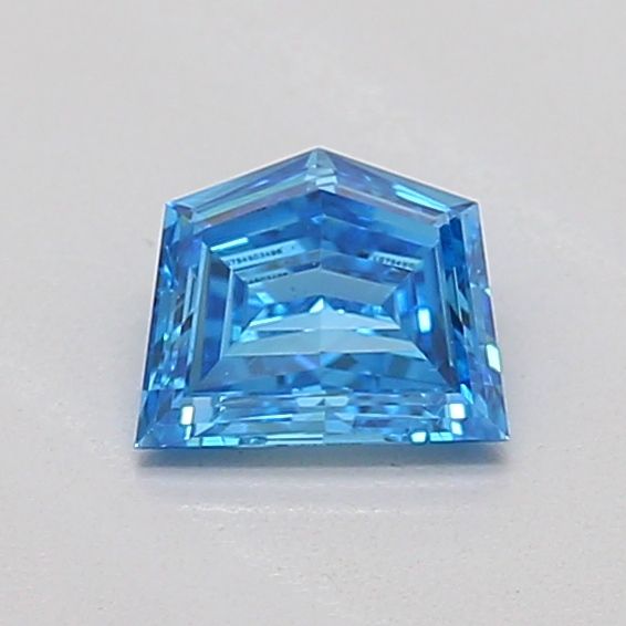 0.3 CT Fancy Vivid Blue PENTAGONAL