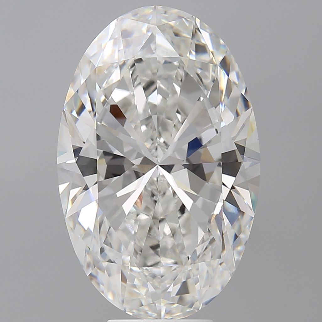 9.08 ct. oval Lab Grown Diamond front image