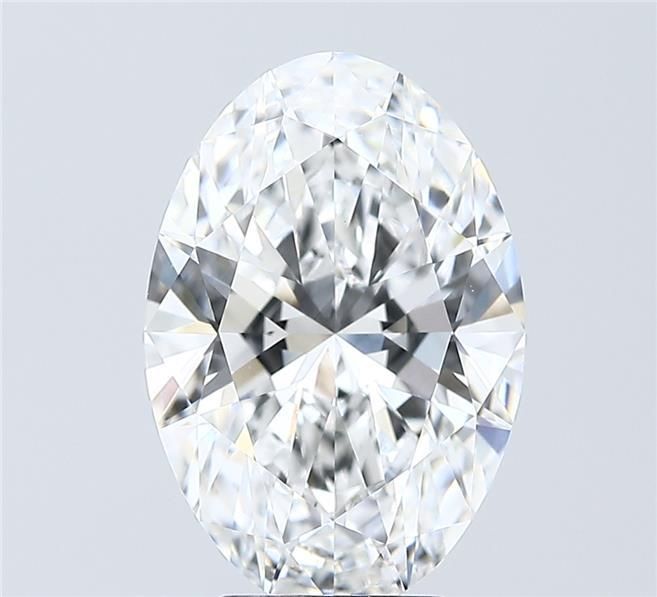 4.09 ct. oval Lab Grown Diamond front image