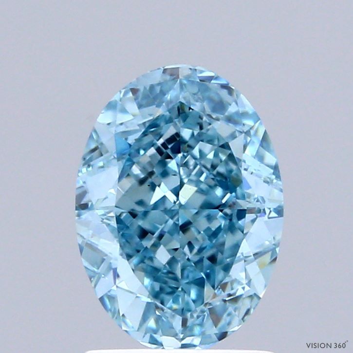 2.01 ct. oval Lab Grown Diamond front image