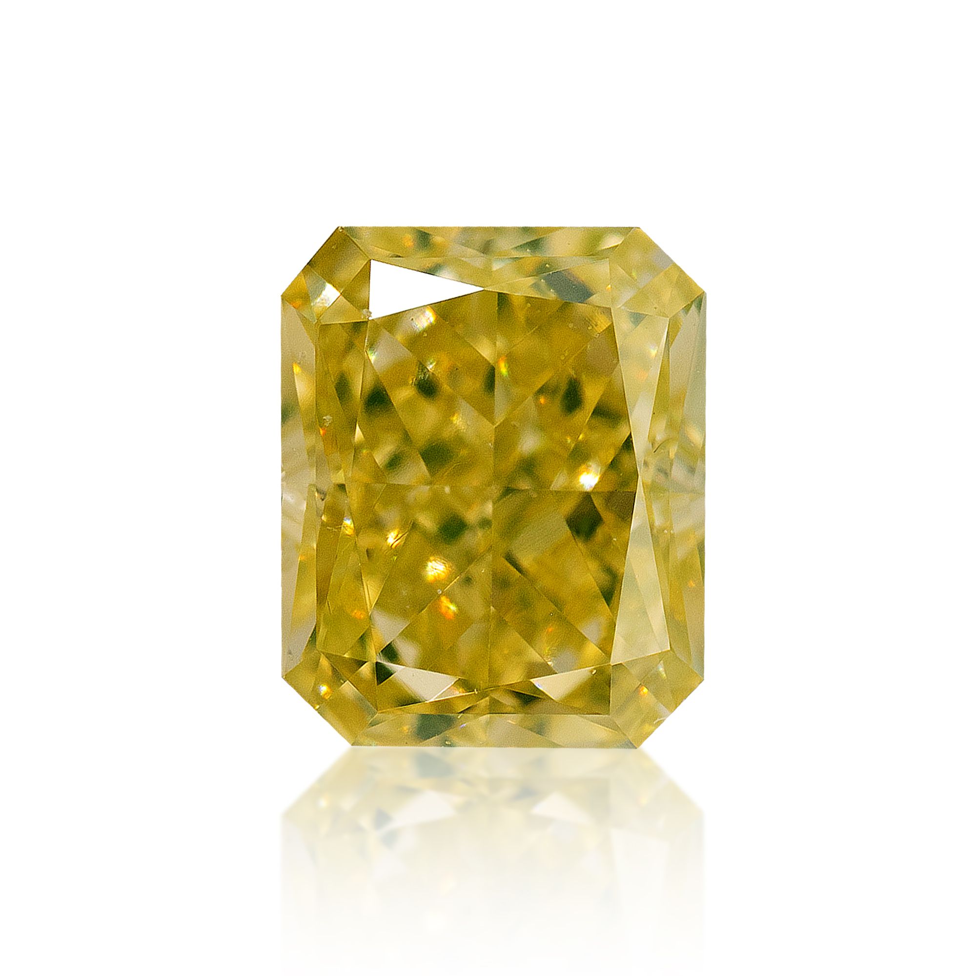 Diament 0.53 ct Fancy Intense Yellow/SI1
