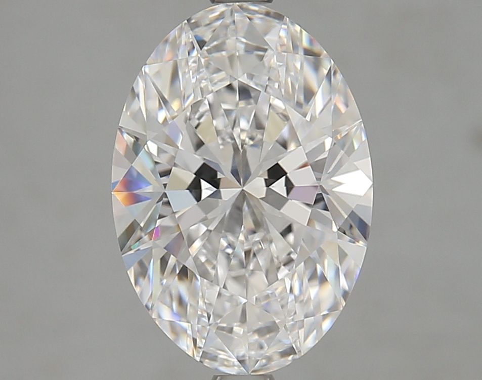 3.25 ct. oval Lab Grown Diamond front image