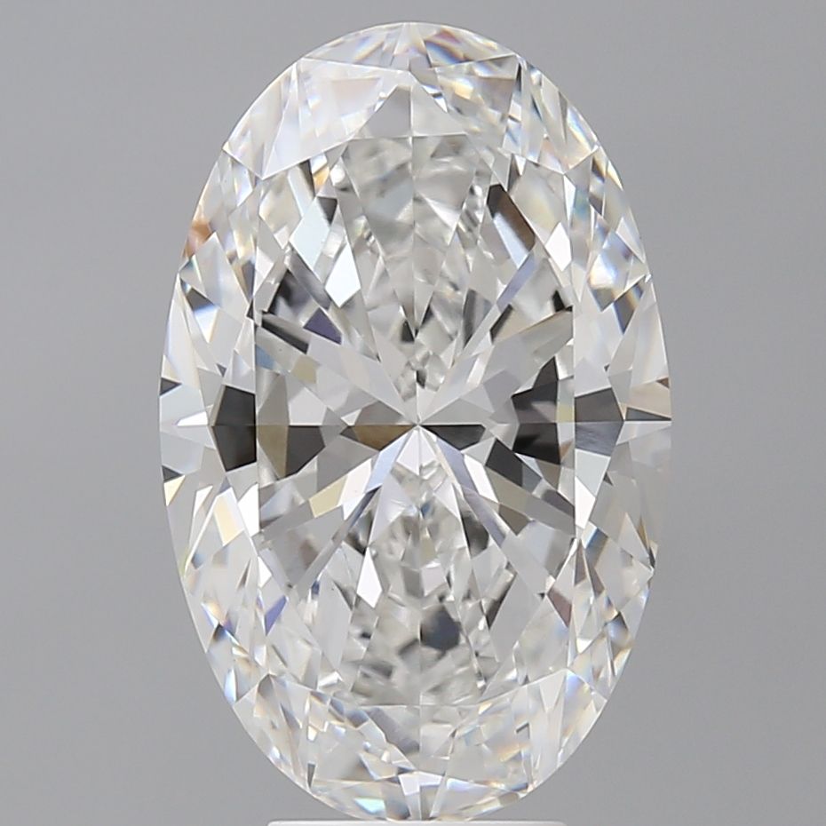 6.57 ct. oval Lab Grown Diamond front image
