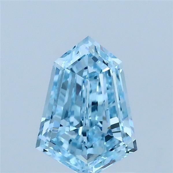 0.95 CT Fancy Intense Blue HEXAGONAL