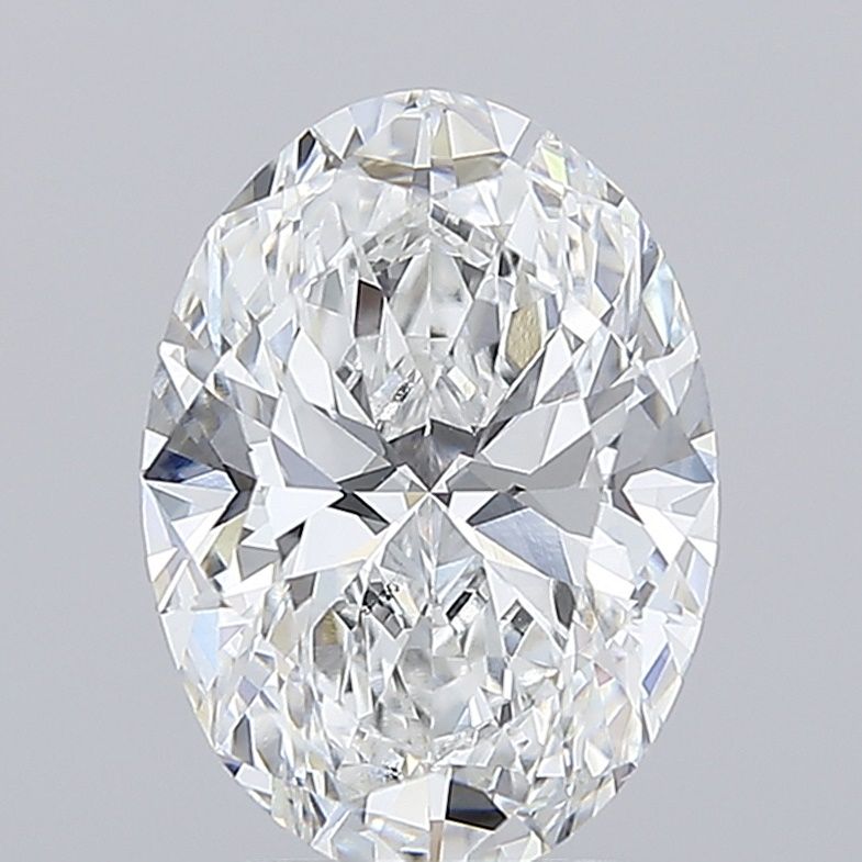 2.50 ct. oval Lab Grown Diamond front image