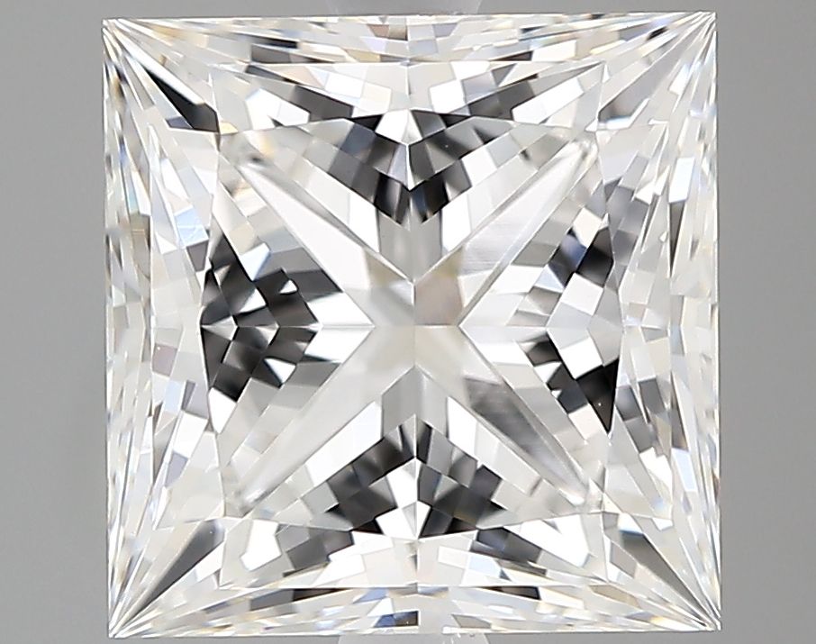 3.08 ct. princess Lab Grown Diamond front image