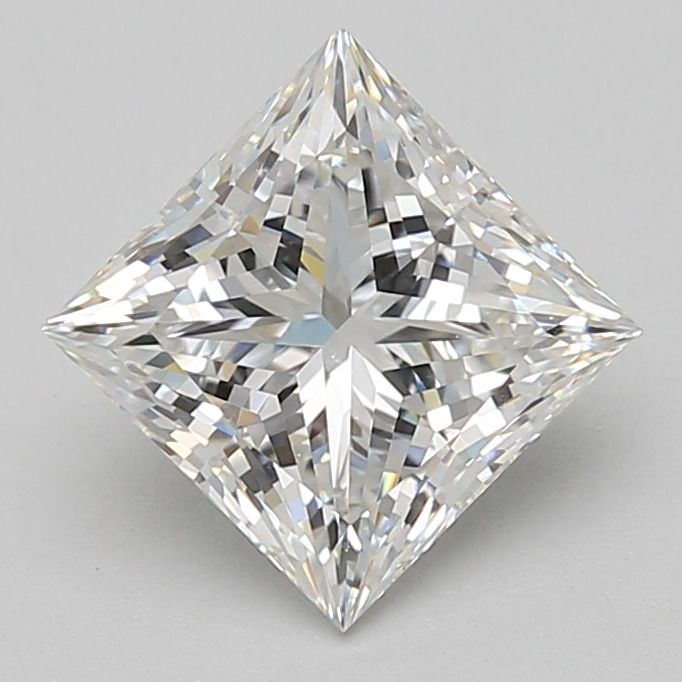 2.54 ct. princess Lab Grown Diamond front image