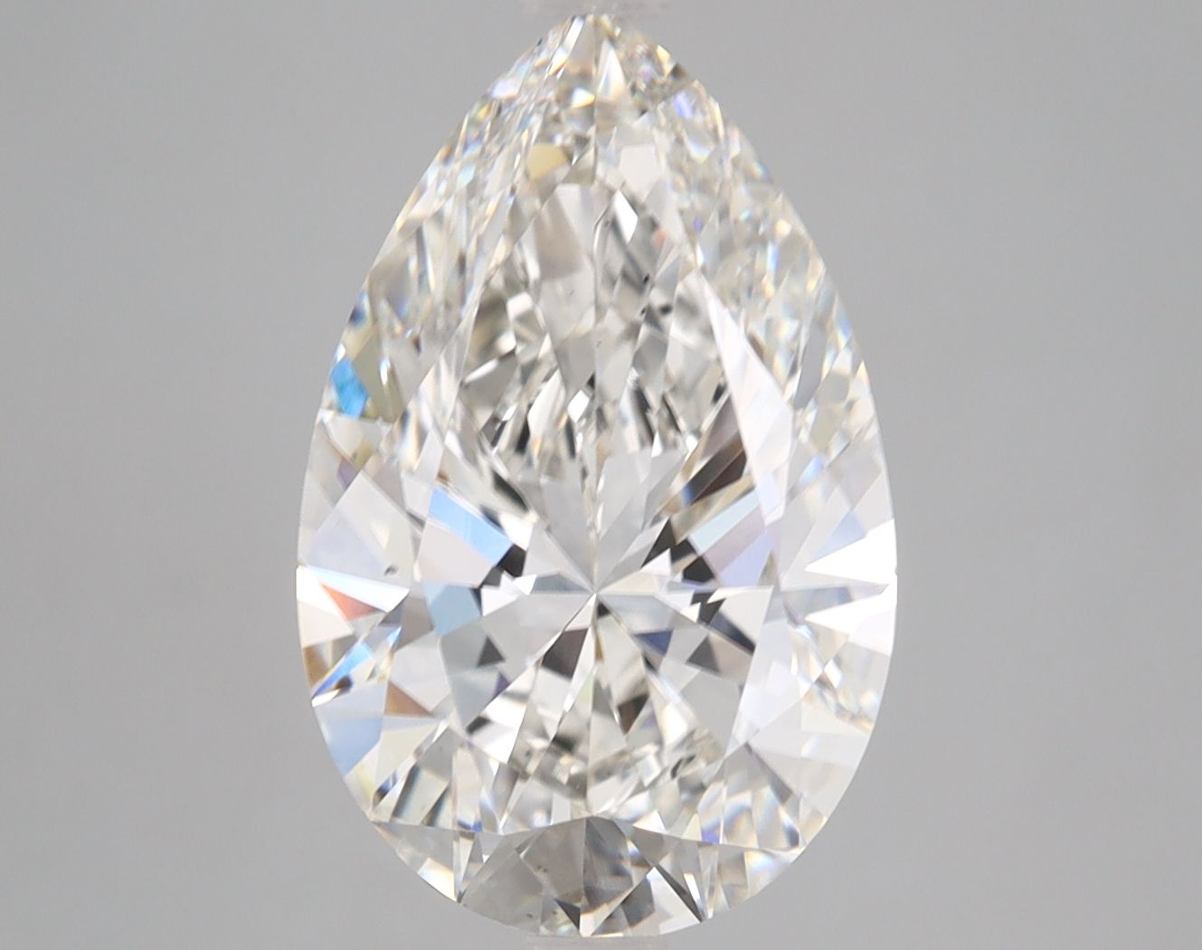 4.14 ct. pear Lab Grown Diamond front image