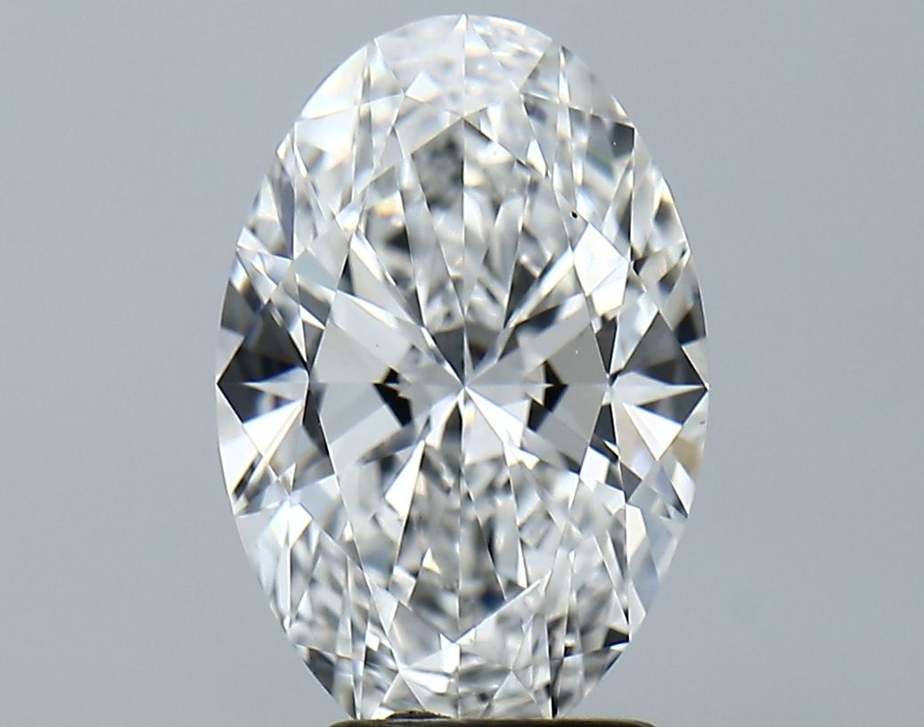 3.14 ct. oval Lab Grown Diamond front image