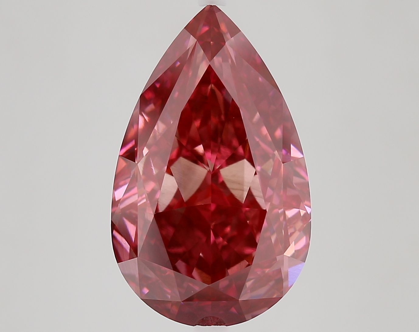 6.30 ct. pear Lab Grown Diamond front image