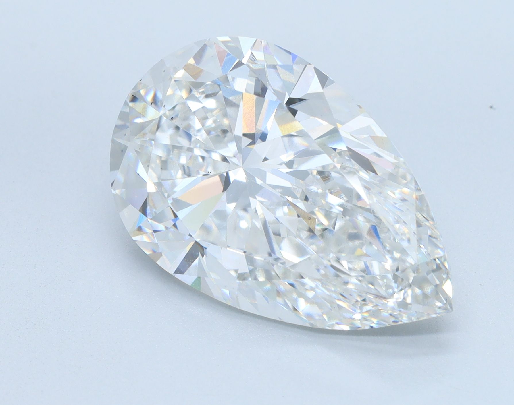 8.05 ct. pear Lab Grown Diamond front image