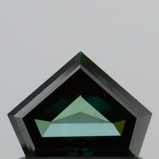 0.41 CT Fancy Deep Green PENTAGONAL