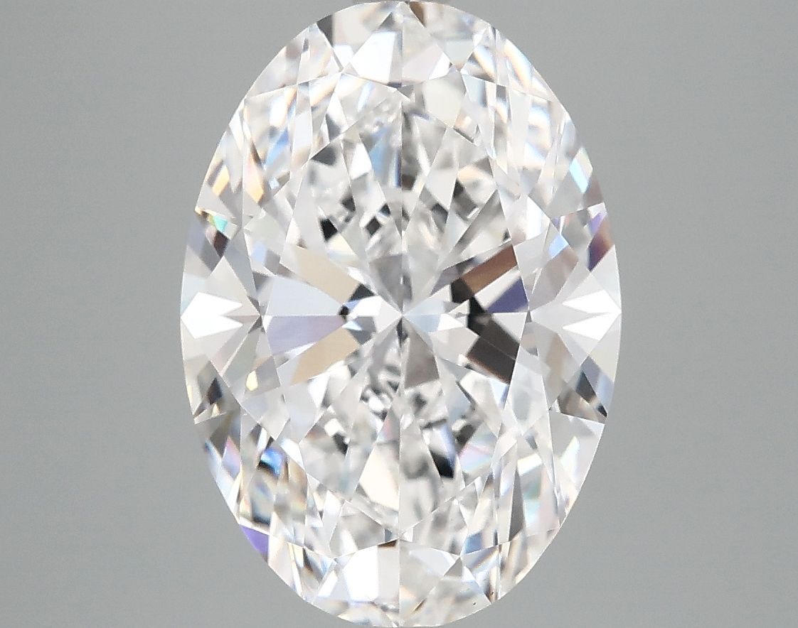 5.02 ct. oval Lab Grown Diamond front image