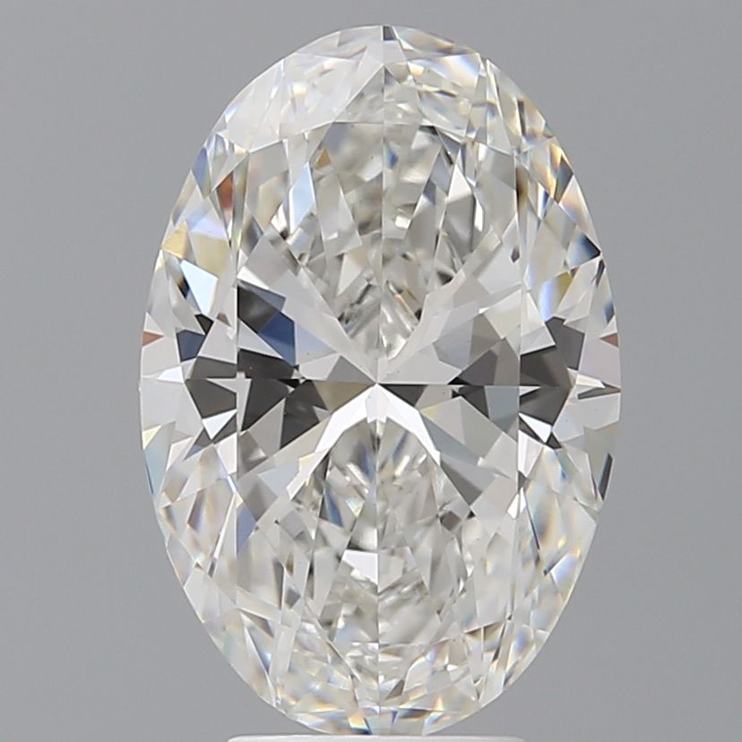 5.02 ct. oval Lab Grown Diamond front image