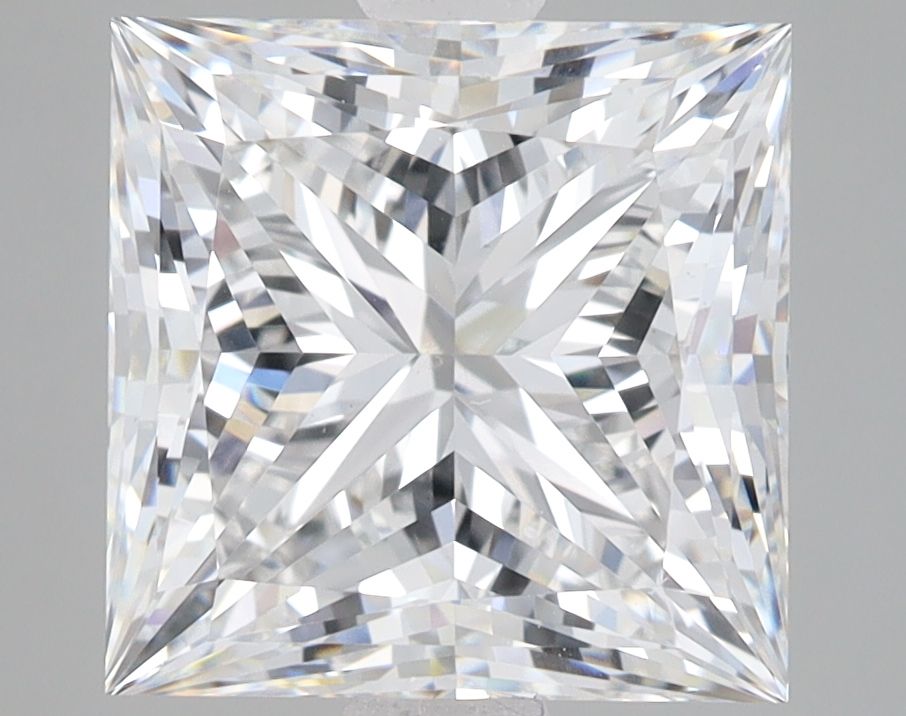 5.25 ct. princess Lab Grown Diamond front image