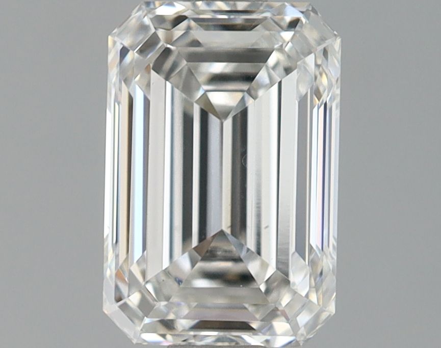 1.23 ct. emerald Lab Grown Diamond front image