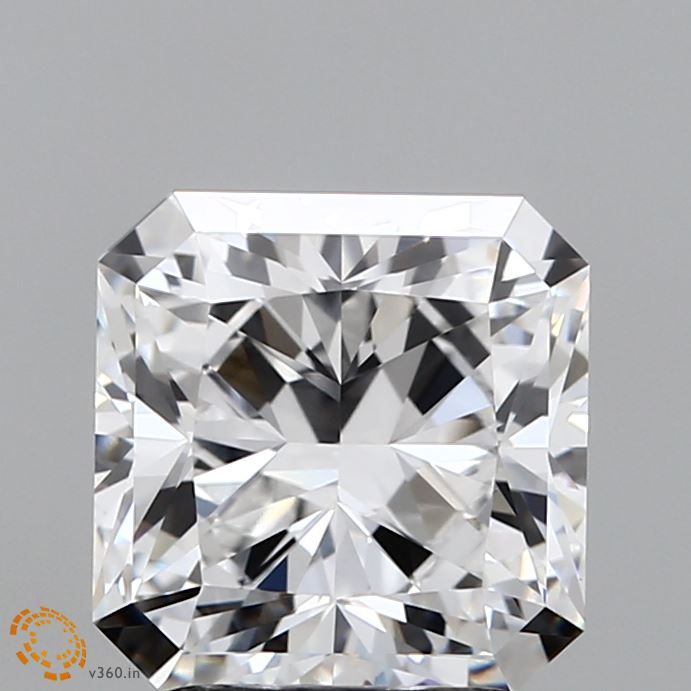 2.7 ct lab-grown Square radiant Diamond