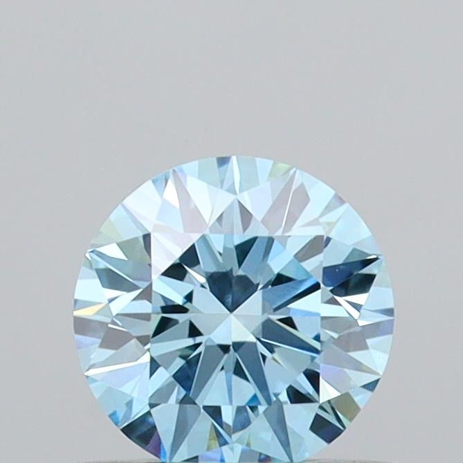 0.5 CT Fancy Vivid Blue ROUND