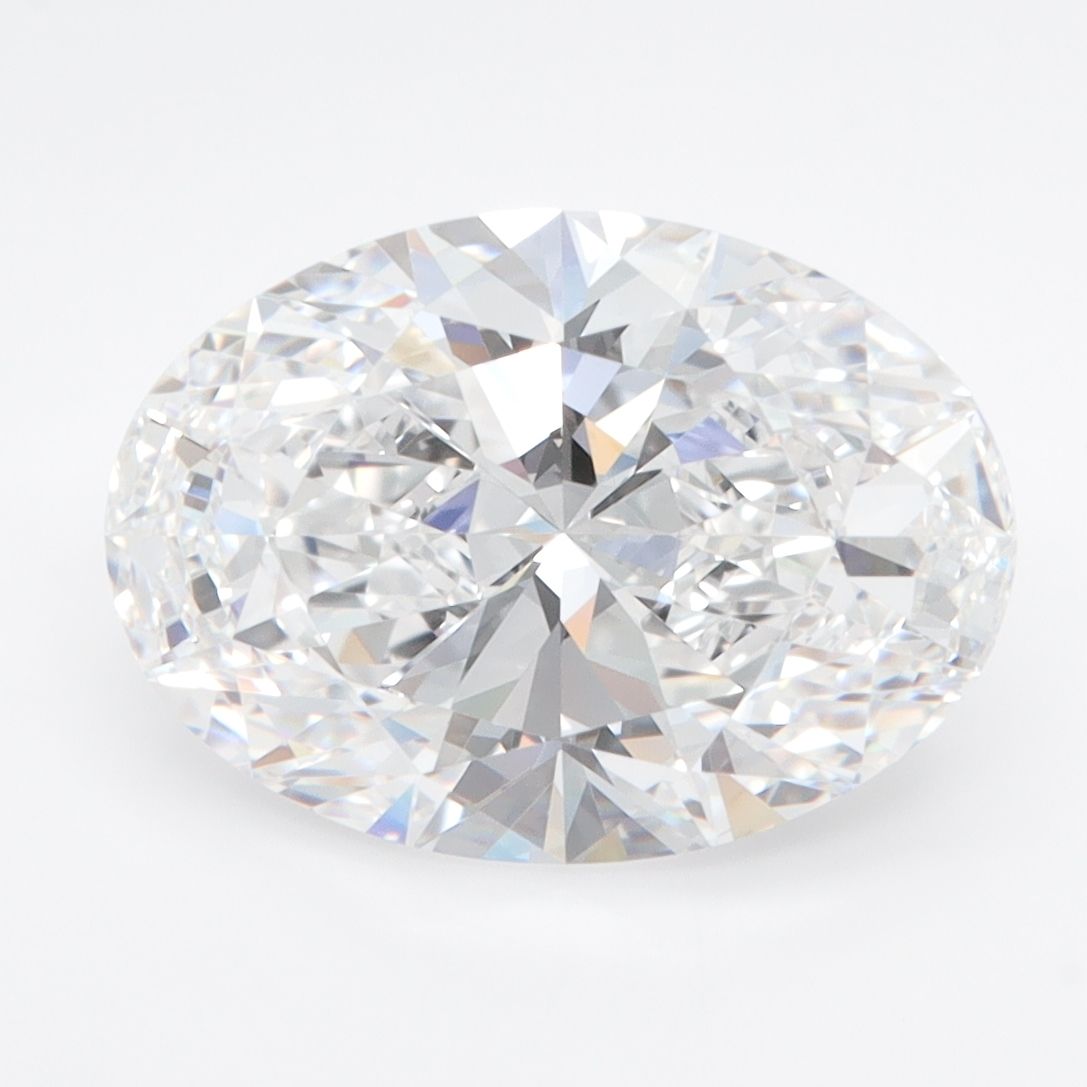 4.06 ct. oval Lab Grown Diamond front image