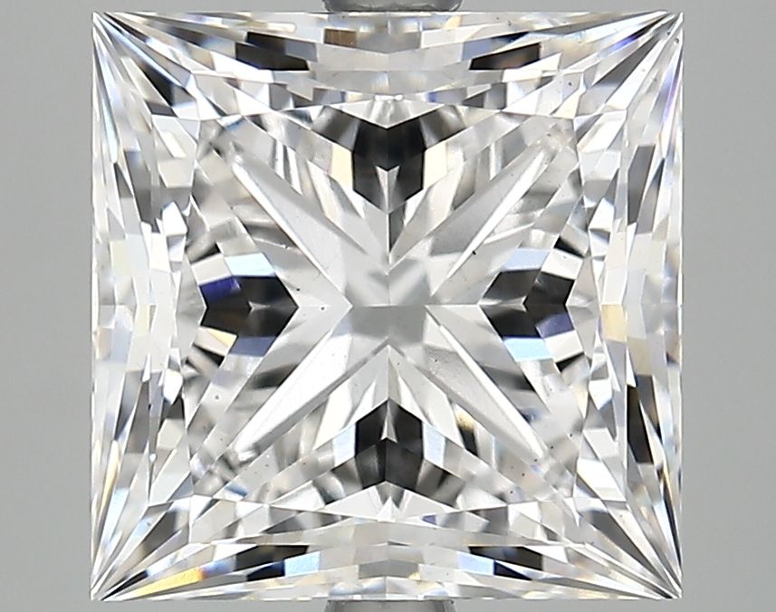 5.20 ct. princess Lab Grown Diamond front image