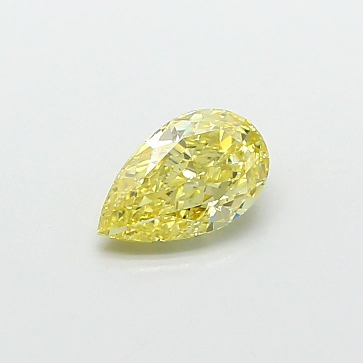 1.09 CT Fancy Intense Yellow PEAR