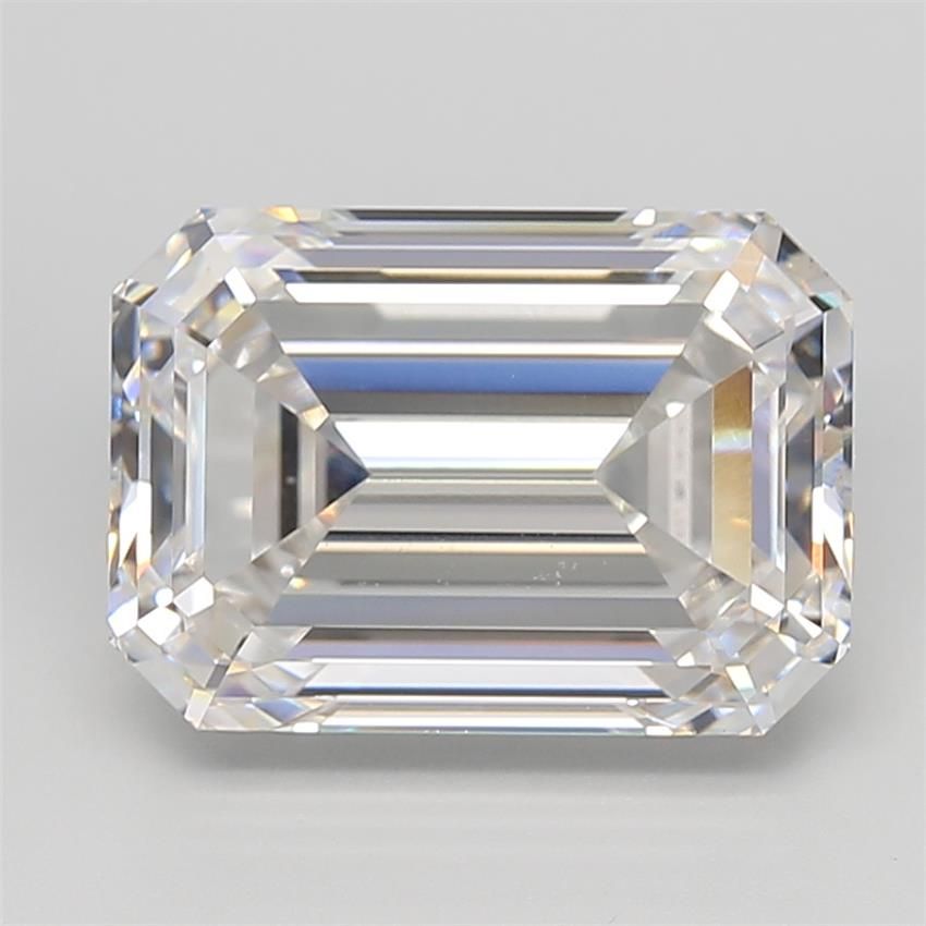 8.03 ct. emerald Lab Grown Diamond front image