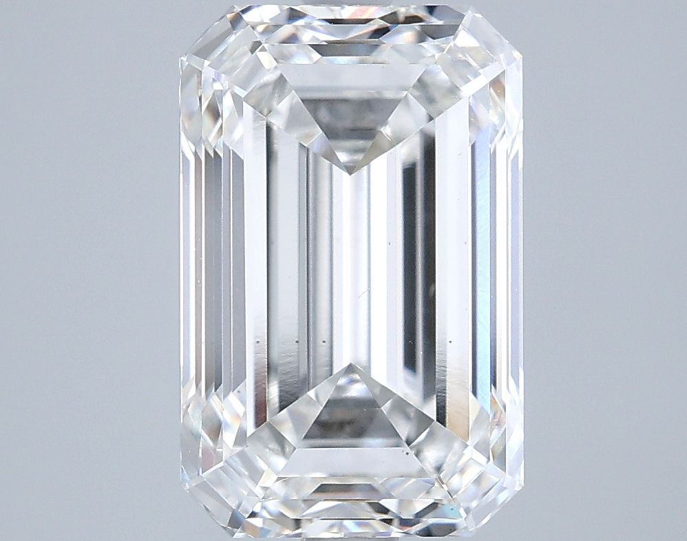 4.58 ct. emerald Lab Grown Diamond front image
