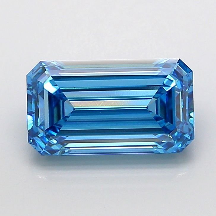 3.04 ct. emerald Lab Grown Diamond front image