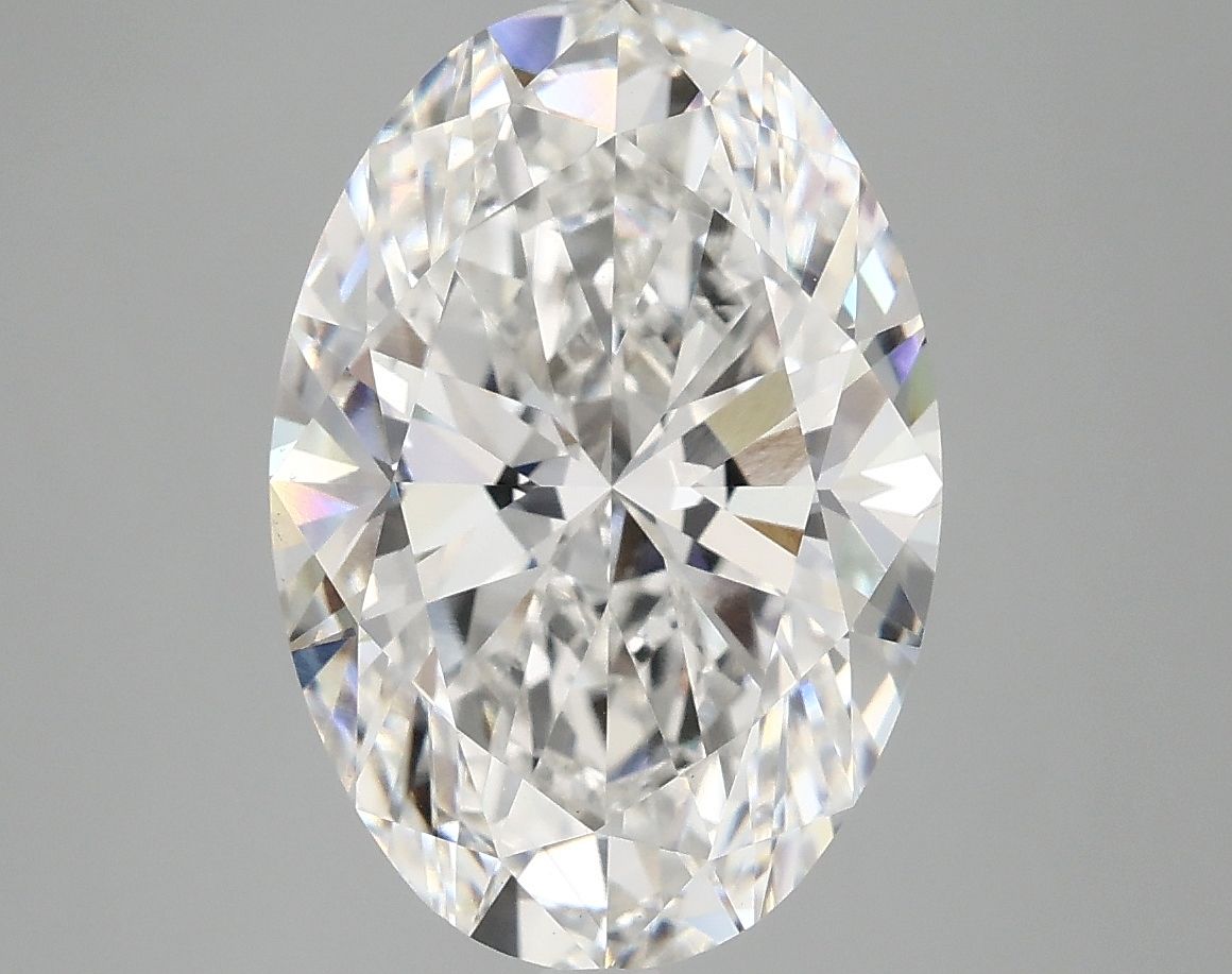 5.04 ct. oval Lab Grown Diamond front image