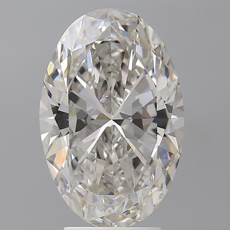 4.07 ct. oval Lab Grown Diamond front image