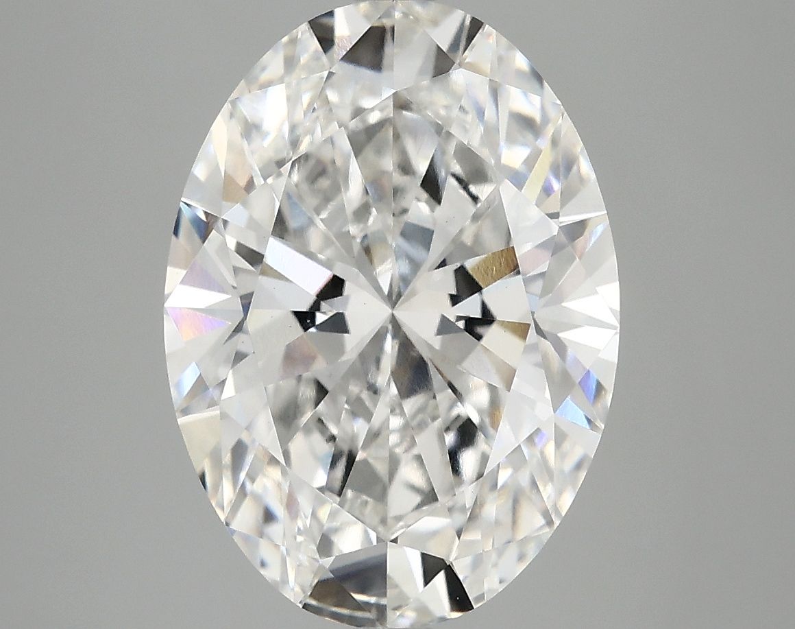5.06 ct. oval Lab Grown Diamond front image