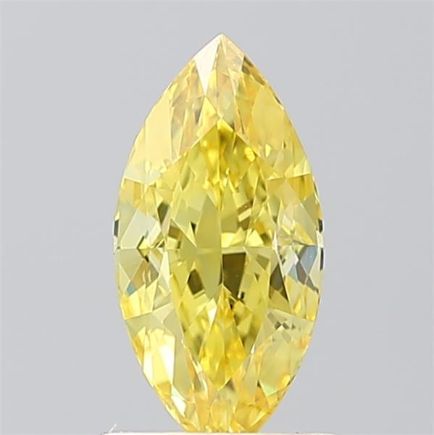 1.01 CT Fancy Vivid Yellow MARQUISE