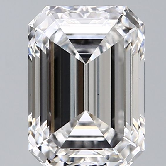 1.58 ct. emerald Lab Grown Diamond front image