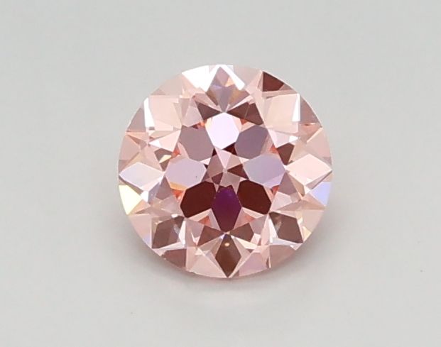 0.34 CT Fancy Vivid Pink OLD EUROPEAN CUT