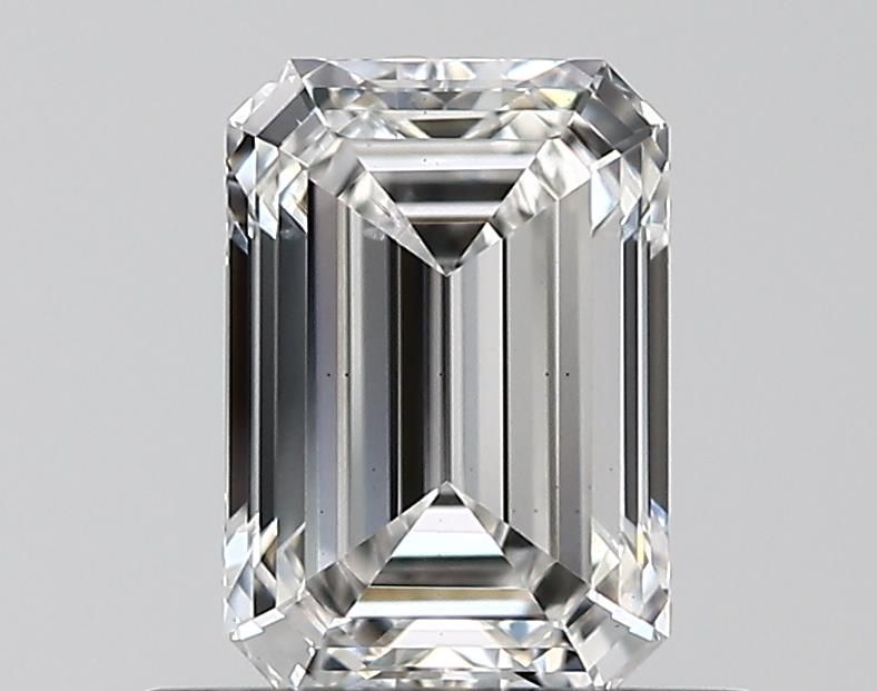 0.72 ct. emerald Lab Grown Diamond front image