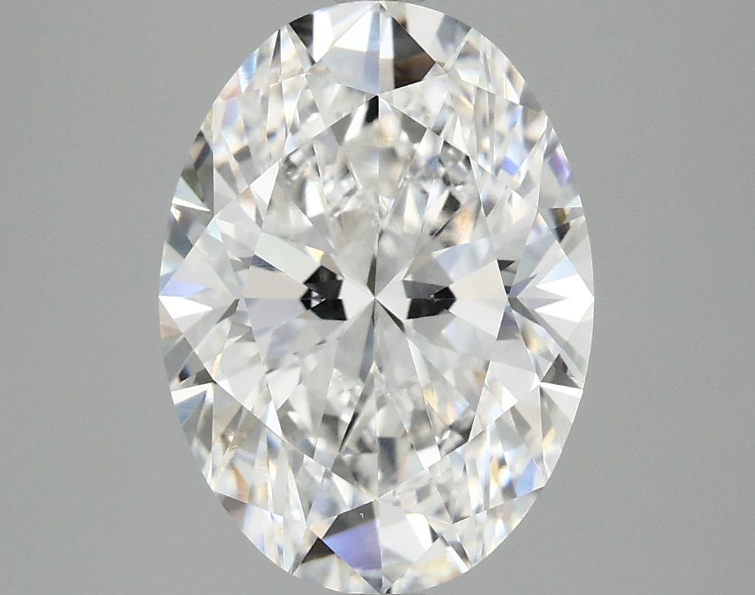 4.08 ct. oval Lab Grown Diamond front image