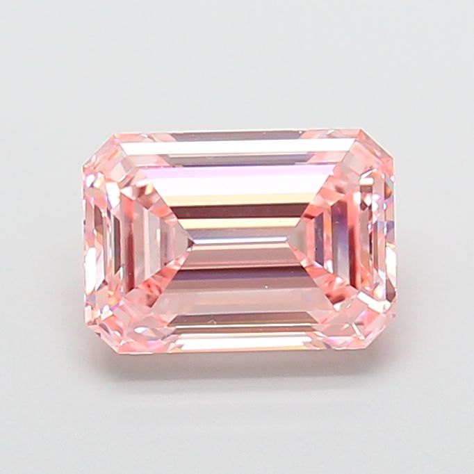 4.09 ct. emerald Lab Grown Diamond front image