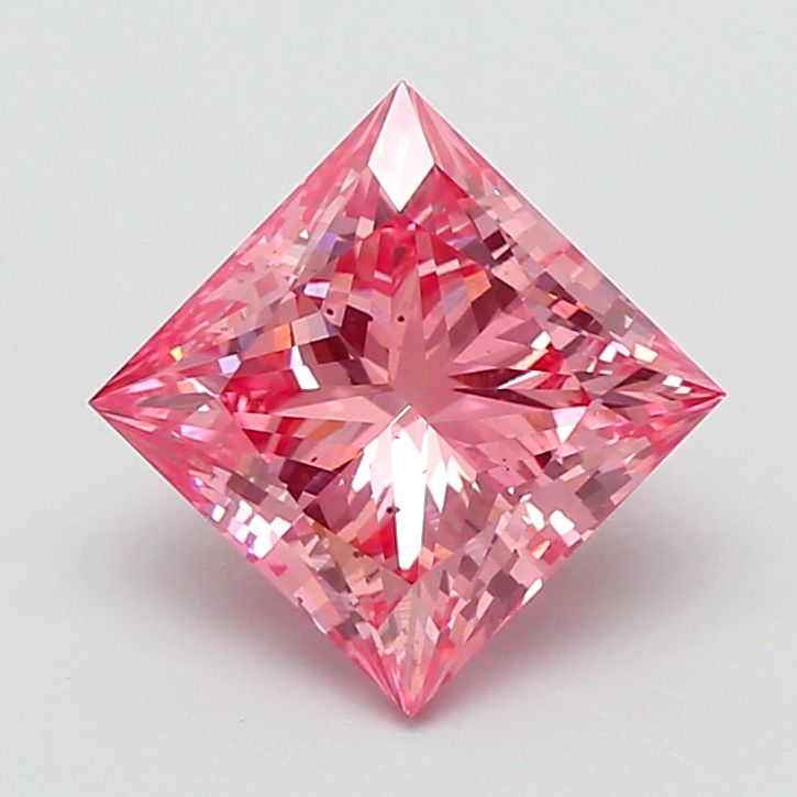 2.18 ct. princess Lab Grown Diamond front image
