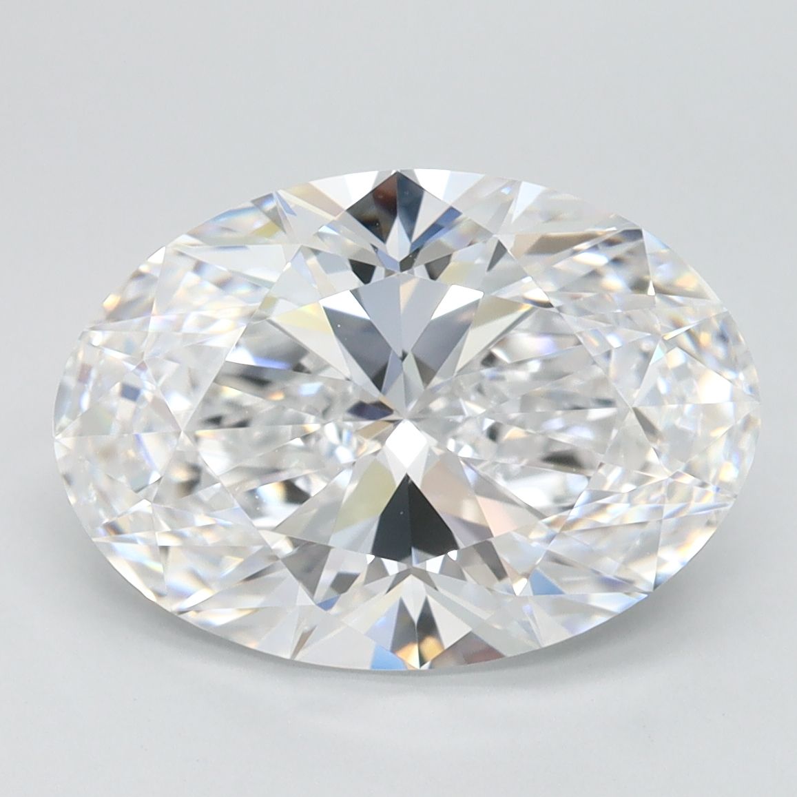 3.43 ct. oval Lab Grown Diamond front image