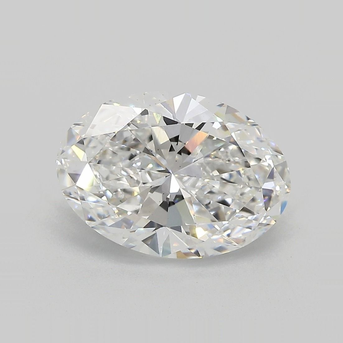 3.59 ct. oval Lab Grown Diamond front image