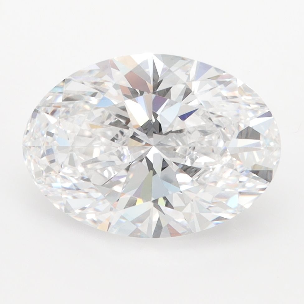 3.07 ct. oval Lab Grown Diamond front image