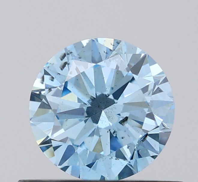 0.49 CT Fancy Vivid Blue ROUND