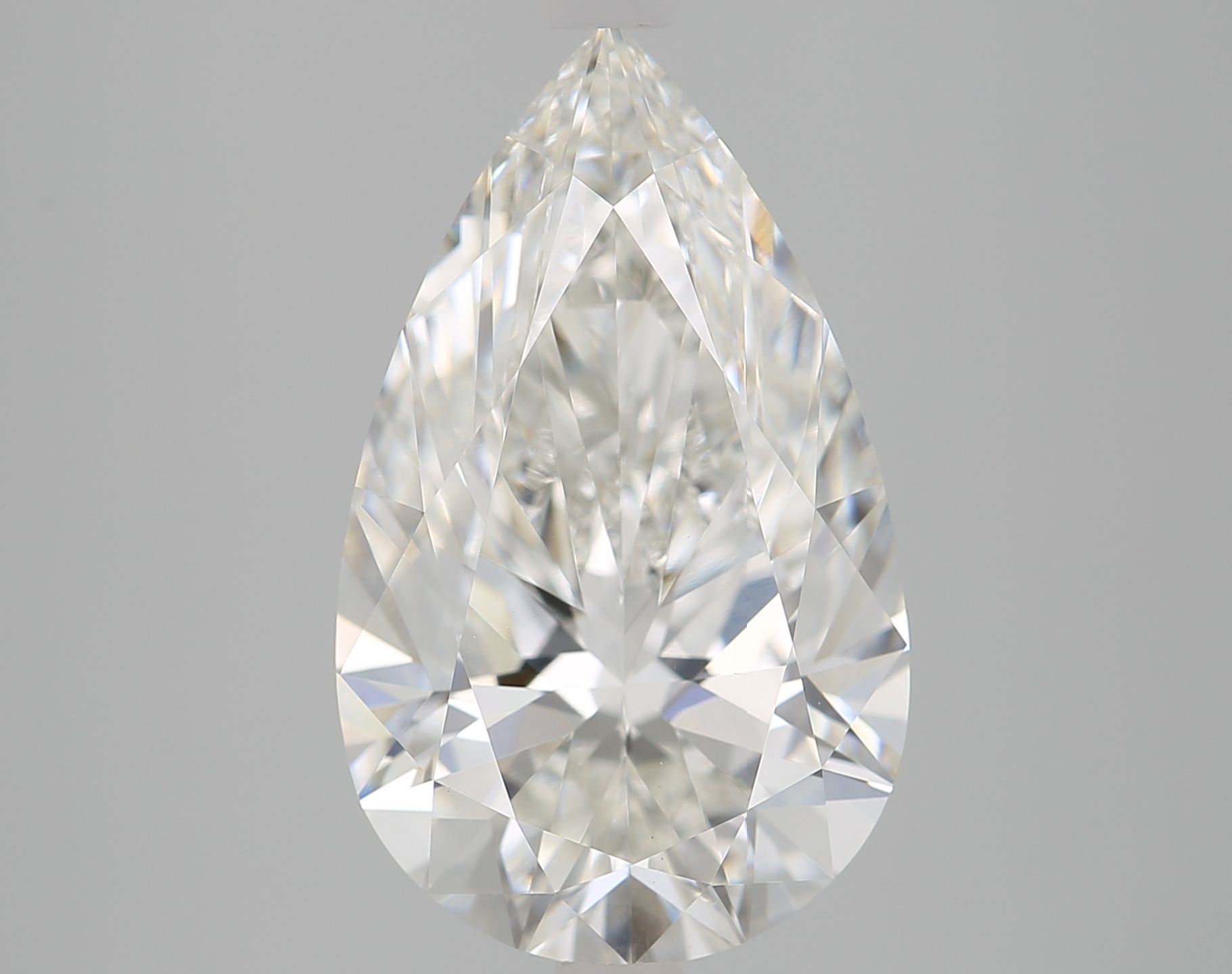 4.01 ct. pear Lab Grown Diamond front image
