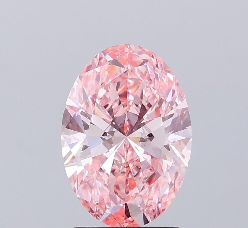 3.01 ct. oval Lab Grown Diamond front image